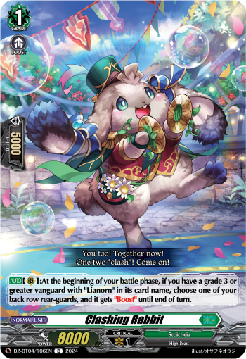 DZ-BT04/106EN Clashing Rabbit C