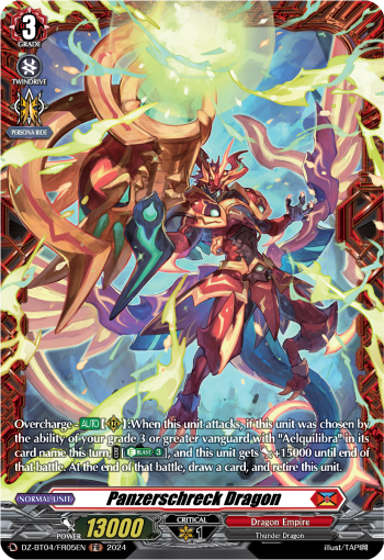 DZ-BT04/FR05EN Panzerschreck Dragon FR