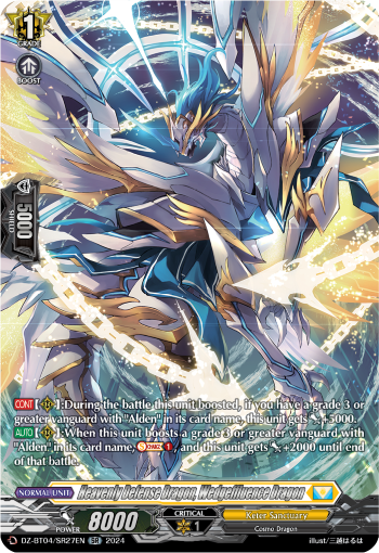 DZ-BT04/SR27EN Heavenly Defense Dragon, Wedgeffluence Dragon SR