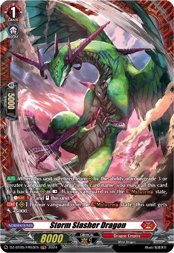 DZ-BT05/FR03EN Storm Slasher Dragon FR