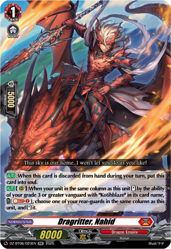 DZ-BT06/023EN Dragritter, Nahid RR