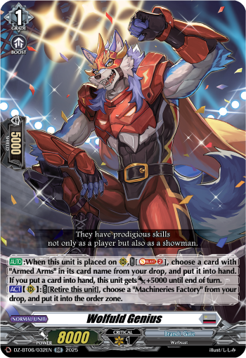 DZ-BT06/032EN Wolfuld Genius RR