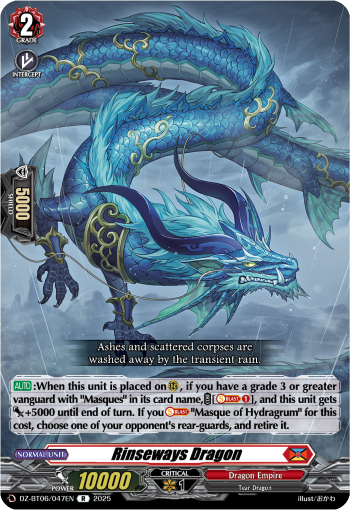 DZ-BT06/047EN Rinseways Dragon R