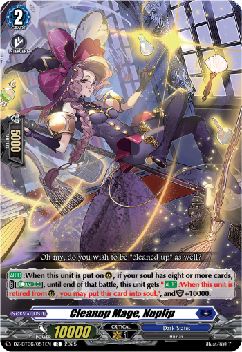 DZ-BT06/051EN Cleanup Mage, Nuplip R