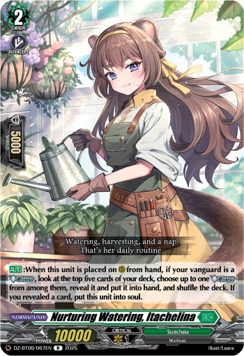 DZ-BT06/067EN Nurturing Watering, Itachelina R