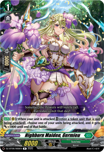 DZ-BT06/069EN Highborn Maiden, Germieu R