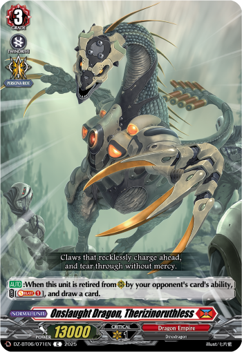 DZ-BT06/071EN Onslaught Dragon, Therizinoruthless C