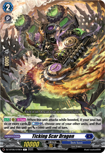DZ-BT06/079EN Ticking Scar Dragon C