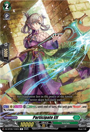 DZ-BT06/103EN Participate Elf C
