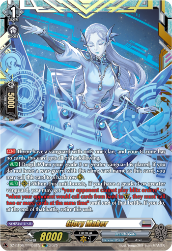 DZ-BT06/FFR08EN Glory Maker FFR