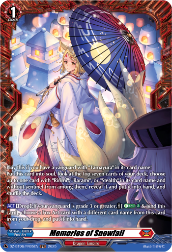 DZ-BT06/FR05EN Memories of Snowfall FR