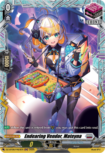 DZ-BT06/FR23EN Endearing Vendor, Mateyna FR
