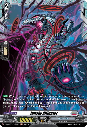 DZ-BT06/FR27EN Jansky Alligator FR