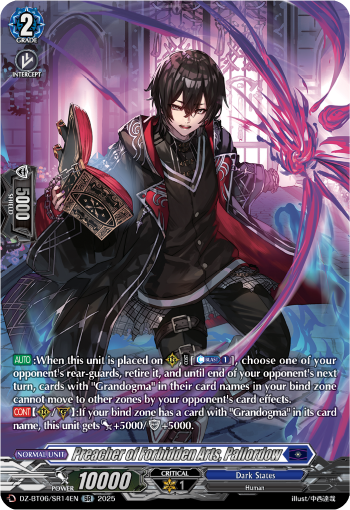 DZ-BT06/SR14EN Preacher of Forbidden Arts, Pallordow SR