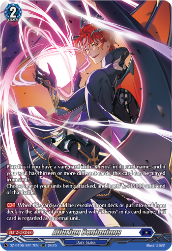 DZ-BT06/SR17EN Alluring Beginnings SR