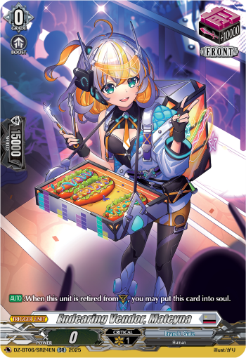 DZ-BT06/SR24EN Endearing Vendor, Mateyna SR