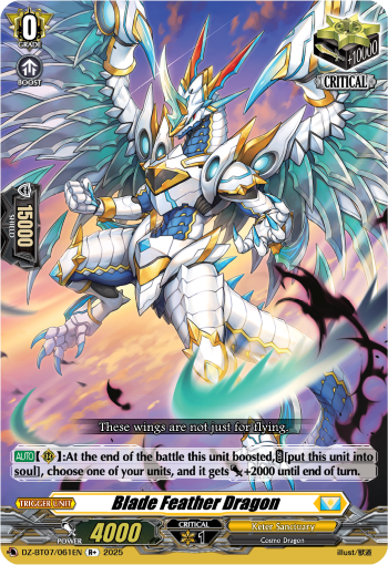 DZ-BT07/061EN Blade Feather Dragon R+