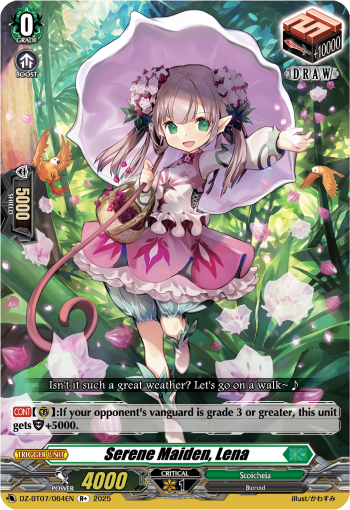 DZ-BT07/064EN Serene Maiden, Lena R+