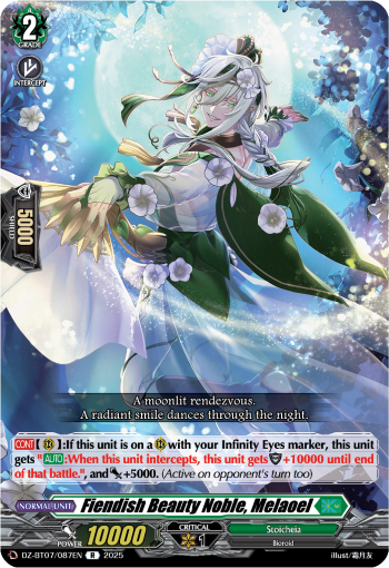 DZ-BT07/087EN Fiendish Beauty Noble, Melaoel R