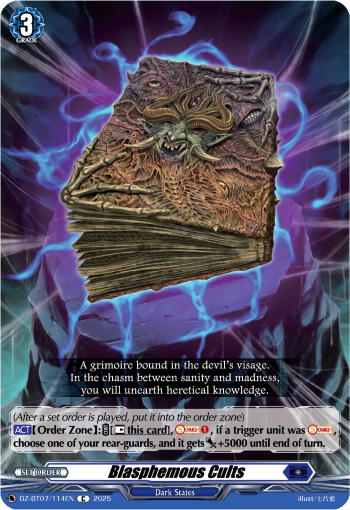 DZ-BT07/114EN Blasphemous Cults C