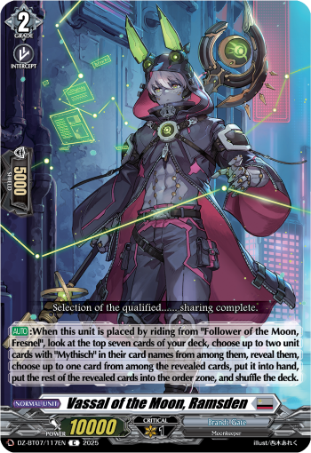DZ-BT07/117EN Vassal of the Moon, Ramsden C