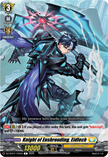 DZ-BT07/124EN Knight of Enshrouding, Eidlech C