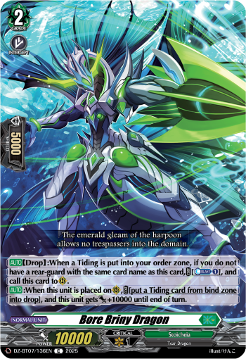 DZ-BT07/136EN Bore Briny Dragon C