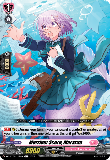 DZ-BT07/148EN Merriest Score, Mararan C