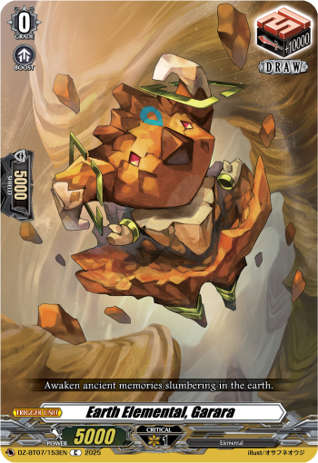 DZ-BT07/153EN Earth Elemental, Garara C