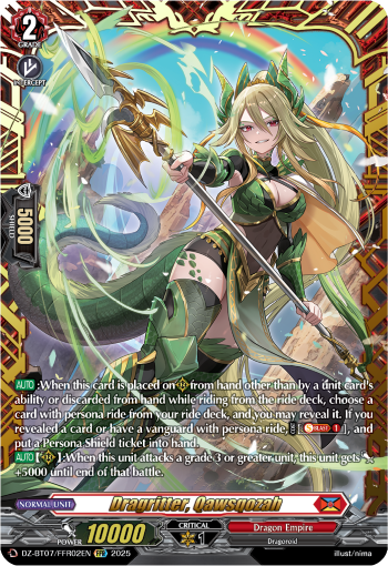 DZ-BT07/FFR02EN Dragritter, Qawsqozah FFR