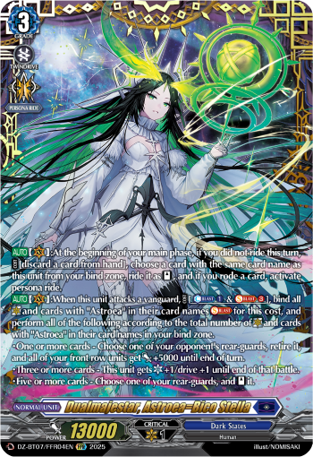 DZ-BT07/FFR04EN Dualmajestar, Astroea=Bico Stella FFR