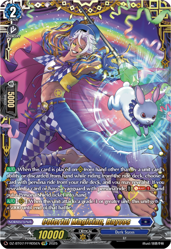 DZ-BT07/FFR05EN Colorful Magician, Rayvos FFR