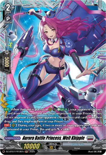 DZ-BT07/FR18EN Aurora Battle Princess, Welt Khipple FR