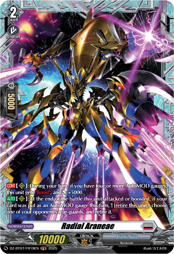 DZ-BT07/FR19EN Radial Araneae FR