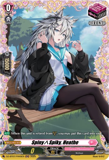 DZ-BT07/FR45EN Spiny∧Spiky, Heathe FR
