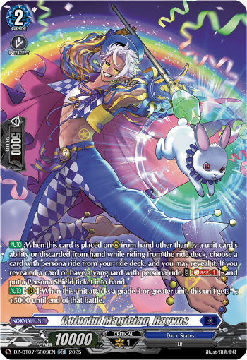 DZ-BT07/SR09EN Colorful Magician, Rayvos SR