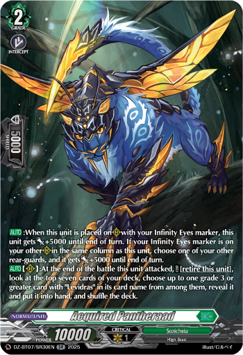 DZ-BT07/SR30EN Acquired Pantheraad SR