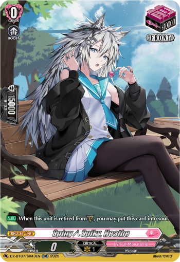 DZ-BT07/SR43EN Spiny∧Spiky, Heathe SR