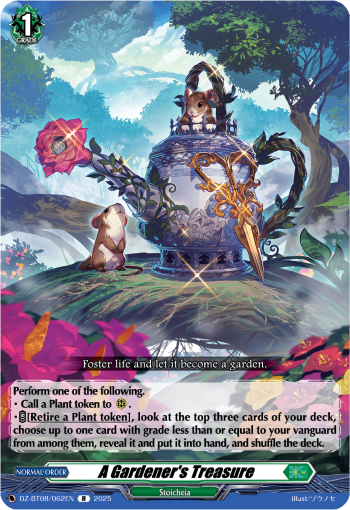 DZ-BT08/062EN A Gardener's Treasure R DZBT08