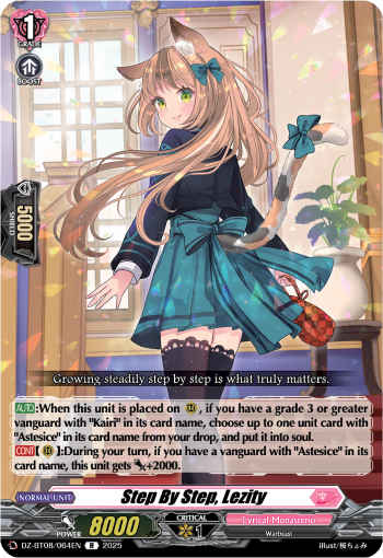 DZ-BT08/064EN Step By Step, Lezity R DZBT08