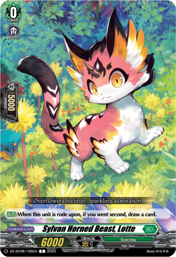 DZ-BT08/106EN Sylvan Horned Beast, Lotte C DZBT08