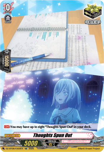 DZ-BT08/EX20EN Thoughts Spun Out EXC DZBT08