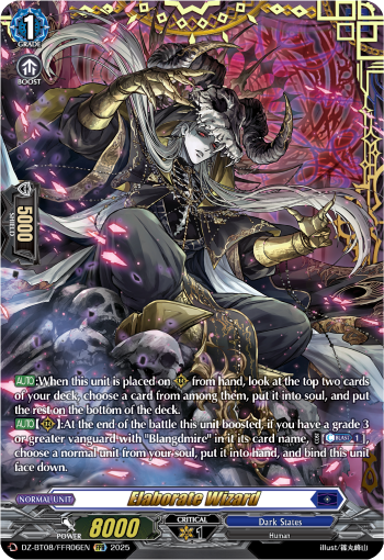 DZ-BT08/FFR06EN Elaborate Wizard FFR DZBT08