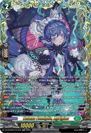 DZ-BT08/FFR14EN Veleno Famiglia, Agrigias FFR DZBT08