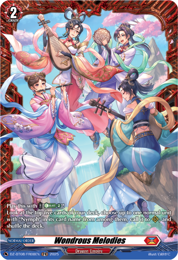 DZ-BT08/FR08EN Wondrous Melodies FR DZBT08