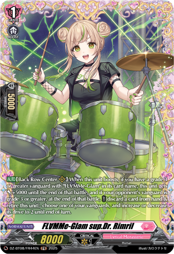 DZ-BT08/FR44EN FLMMe-Glam sup.Dr. Rimril FR DZBT08