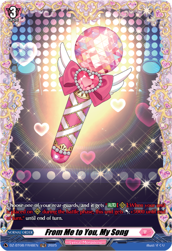 DZ-BT08/FR48EN From Me to You, My Song FR DZBT08