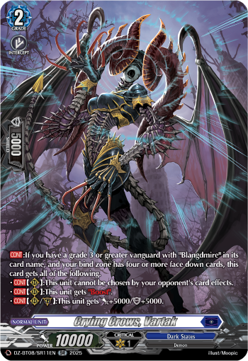 DZ-BT08/SR11EN Crying Crows, Vartak SR DZBT08