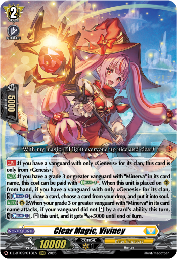 DZ-BT09/013EN Clear Magic, Viviney RRR DZBT09