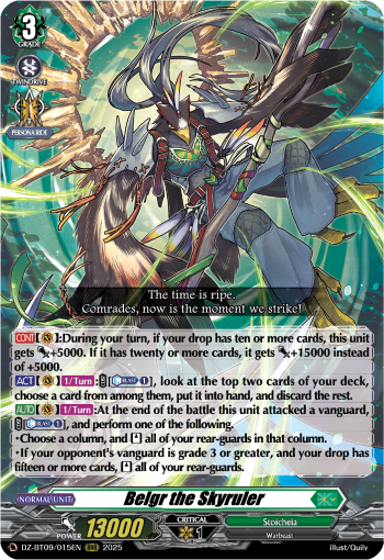 DZ-BT09/015EN Belgr the Skyruler RRR DZBT09